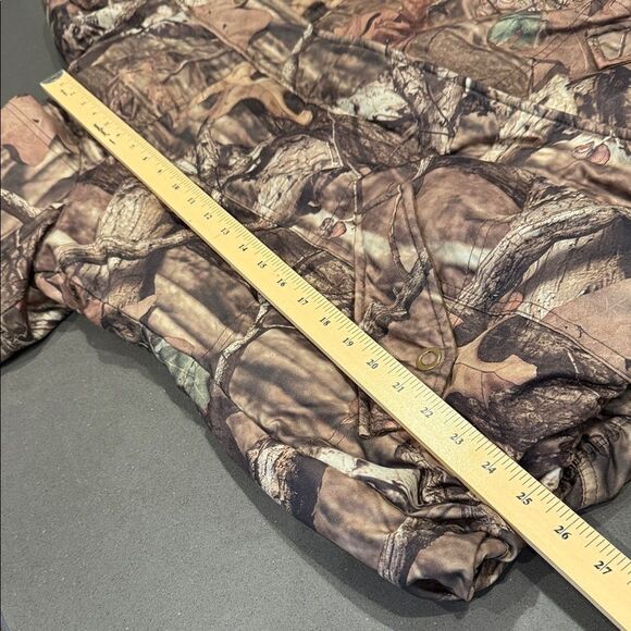 Mossy Oak Kids Camo Puffer Jacket with Hood - Picture 11 of 14